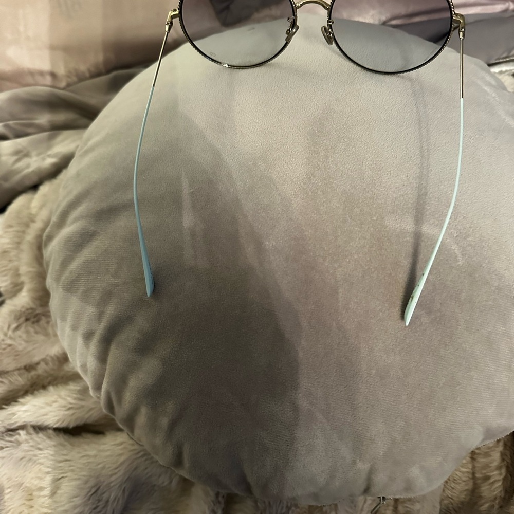 Authentic Dior Silver and Black Round Glasses - Picture 3 of 7